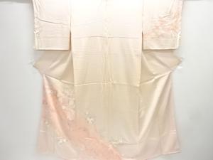 絞り秋草模様訪問着